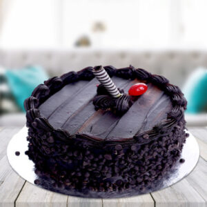 Dark Chocolate Truffle Cake