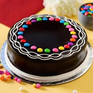 Truffle-gems Cake