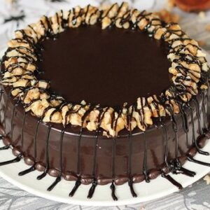 Walnut Chocolate  Cake