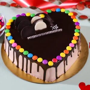 Heart Gems Cake