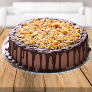Almond Nougatine Cake