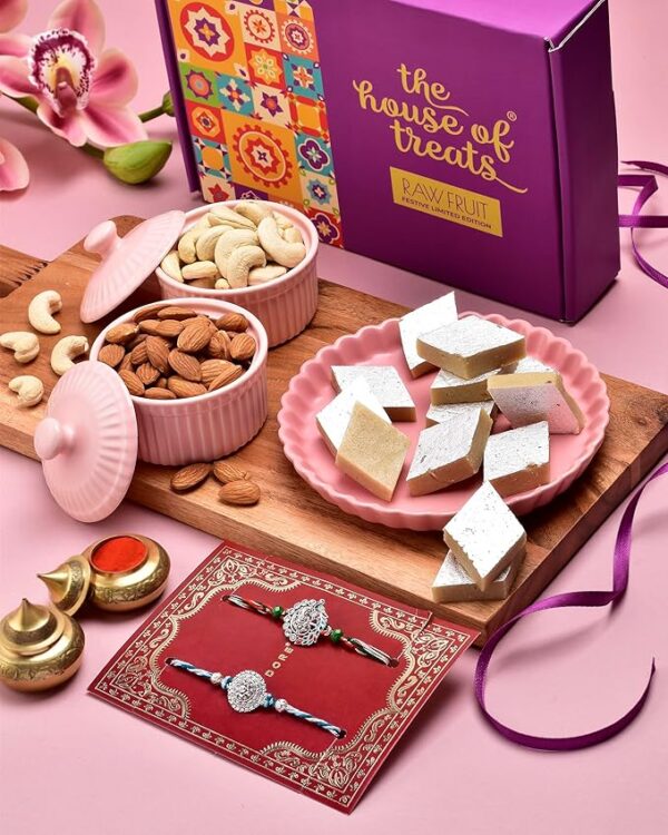 Sibling Blessing and Designer Rakhi