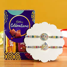 Rakhi Gift for Bhai Bhabhi with Cadbury Celebration