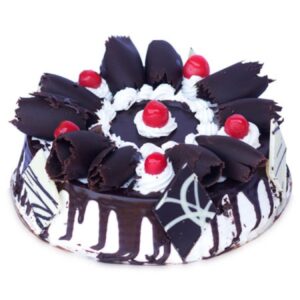 Cherry Kissed Black Forest Cake