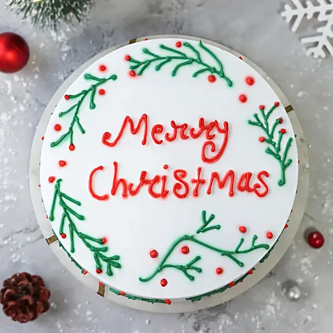 Christmas Pineapple Cake