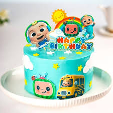Cocomelon Chocolate Birthday Cake