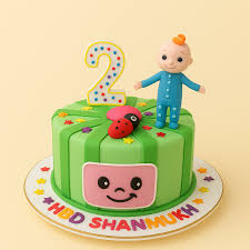 The Colourful Cocomelon Theme Cake