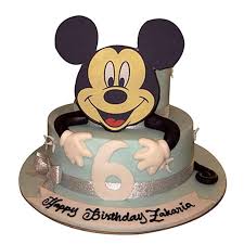 Mickey Mouse Cartoon Cake