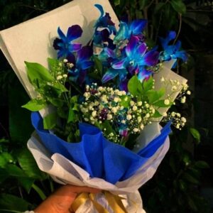Blue Orchid Bouquet