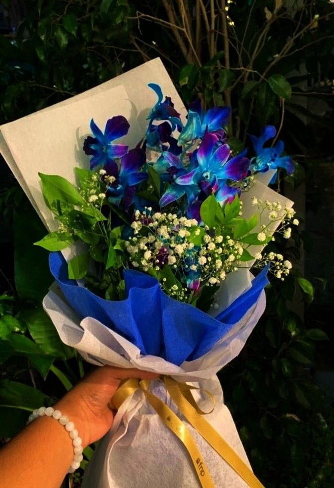 Blue Orchid Bouquet