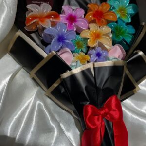 Floral Hair CLaw Gift Set