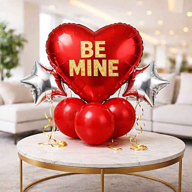 Be Mine Starry Love Balloon gift
