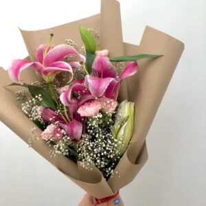 Bloomed Oriental Lilies