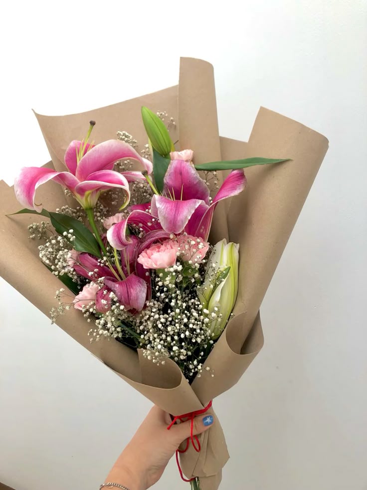 Bloomed Oriental Lilies