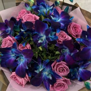 Rosy Orchid Celebration Bouquet