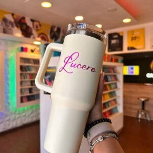 Custom Off White Tumbler